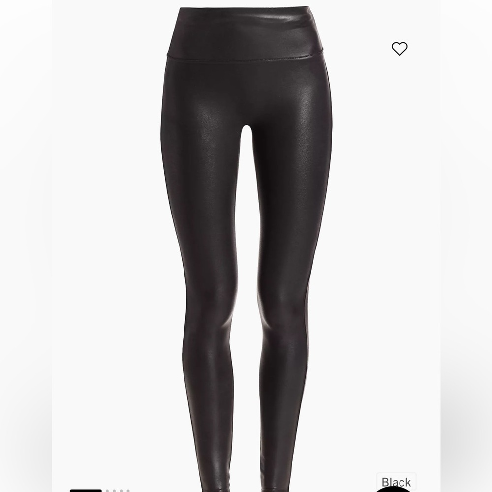 Spanx Faux Leather Leggings